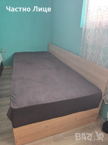 Легло с матрак и повдигащ механизъм (82/190см)