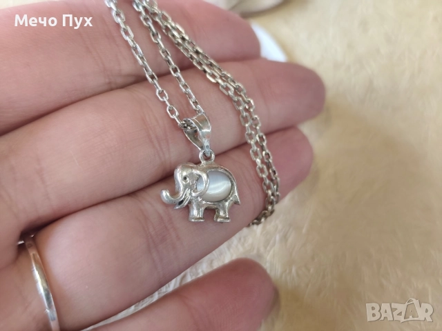 Сребърен синджир (355), снимка 4 - Колиета, медальони, синджири - 52456170