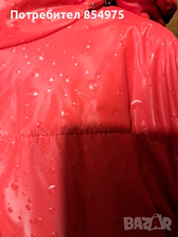 Страхотно топло яке червено, снимка 4 - Якета - 53150827
