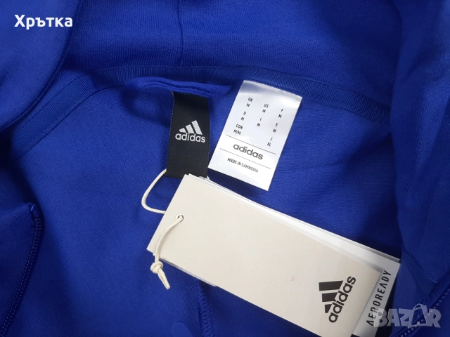 Adidas ZNE Premium - Оригинално мъжко горнище размер M, L, снимка 10 - Спортни дрехи, екипи - 51753543
