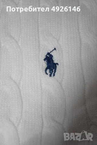 ЧИСТО НОВ! Polo Ralph Lauren Cable-Knit Cotton Jumper, снимка 2 - Суичъри - 55753871