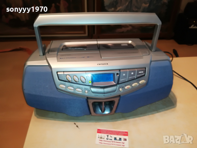 AIWA CSD-FD94EZ-RADIO/CD/REVERSE DECK-ВНОС GERMANY 0204222032, снимка 5 - Радиокасетофони, транзистори - 36321981