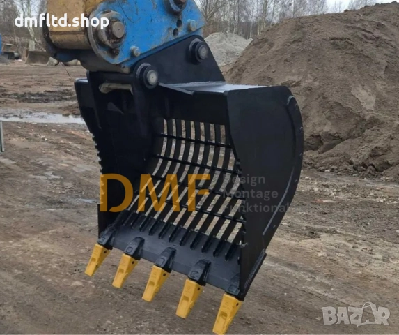 Подсилена Ситова Кофа 120см 1м3 за багер 12 -20 тона, снимка 2 - Индустриална техника - 52569840