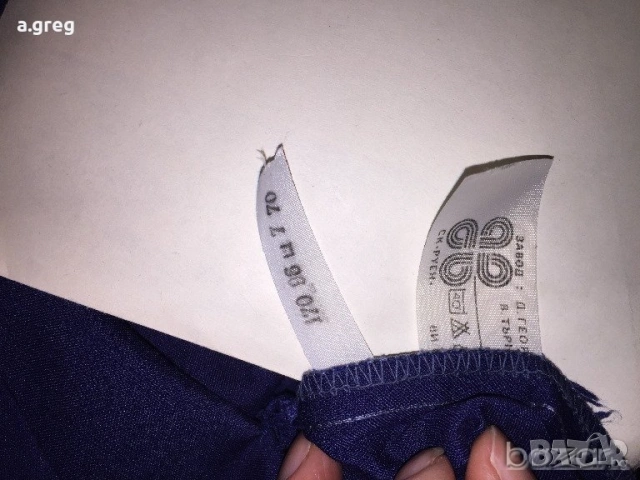 Купувам тъмносиня престилка (манта) с бяла якичка от 1989 г., снимка 4 - Други - 46900403