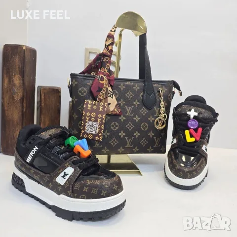 Louis VUITTON 🤍Дамски Кецове , снимка 3 - Кецове - 55742053