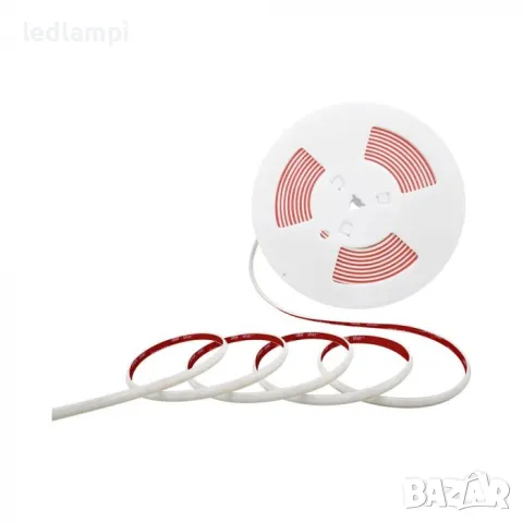 LED лента COB 220V IP65 286LED Топло Бяла Светлина 10m/ролка