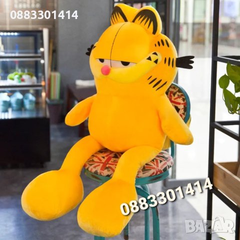 Гарфилд Коте Garfield Плюшен котарак 80см , снимка 6 - Плюшени играчки - 41547688