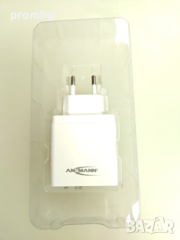 USB зарядно, адаптер Type-C, 4,8A, 24W, 2 порта, Германия, снимка 4 - Друга електроника - 42698122