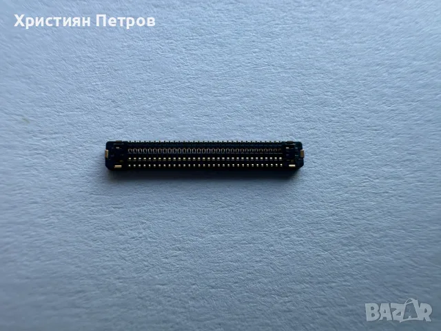 Конектор / Букса 64 pin женски на лентов кабел за Samsung Galaxy A50, снимка 3 - Резервни части за телефони - 56090871