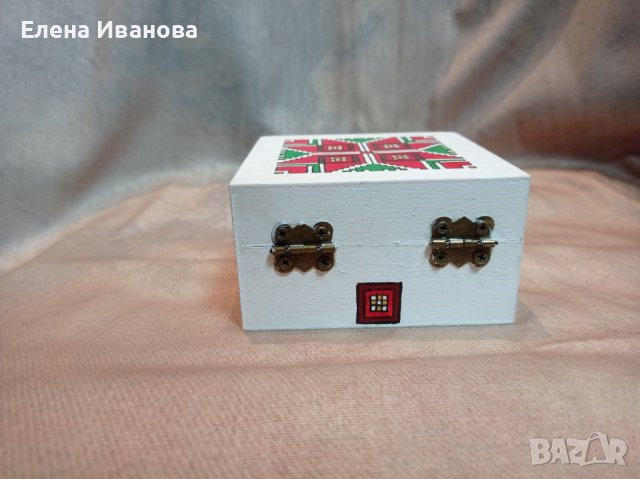 Дървена Кутийка с Шевица, снимка 5 - Други - 40045973