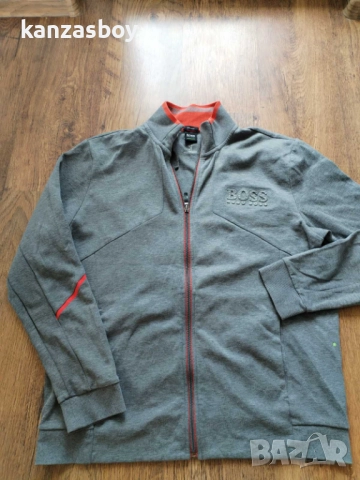 Hugo Boss Skaz Logo Track Jacket - страхотно мъжко горнище 2ХЛ, снимка 5 - Спортни дрехи, екипи - 51845872