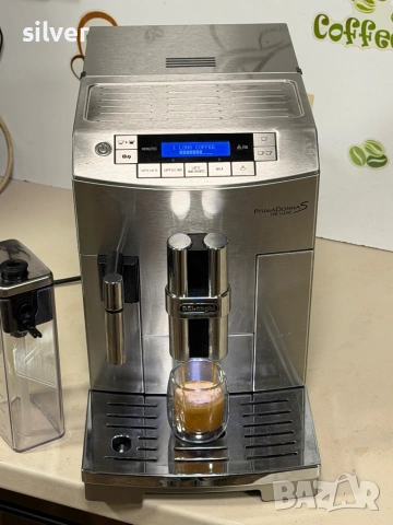 Кафемашина кафе автомат delonghi Primadonna S de luxe с гаранция, снимка 5 - Кафемашини - 53574148