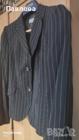 Ново черно дамско сако с подплата , снимка 5 - Сака - 41845380