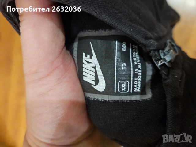 Продавам мъжки суичър Nike, снимка 3 - Спортни дрехи, екипи - 52029343