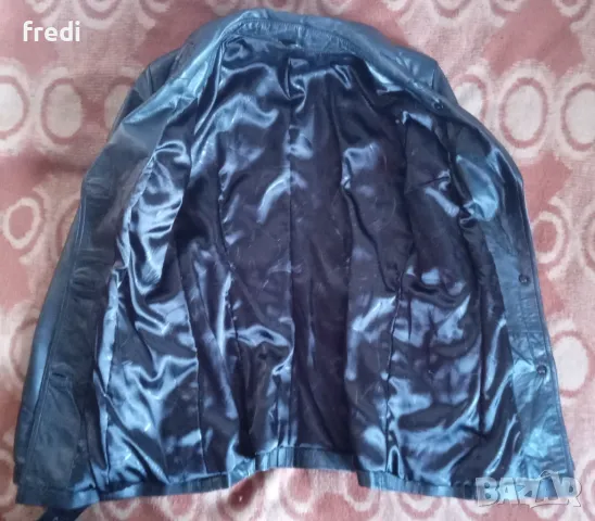 Дамско кожено яке от естествена кожа размер L, снимка 3 - Якета - 49132608