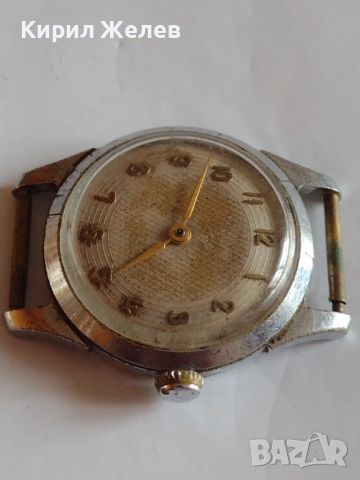 Стар часовник за колекция декорация с позлатени цифри и стрелки - 24231, снимка 3 - Антикварни и старинни предмети - 36177112