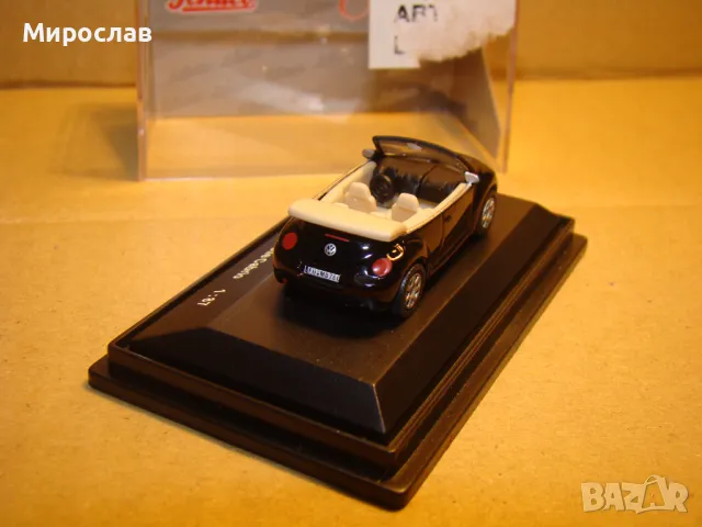 SCHUCO H0 1/87 VW BEETLE МОДЕЛ КОЛИЧКА, снимка 4 - Колекции - 48556945