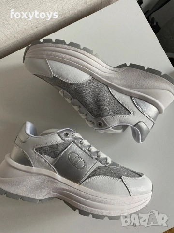 Сникърси Liu Jo Eva 02, бели - 39 номер, с дефект, снимка 14 - Маратонки - 53344284