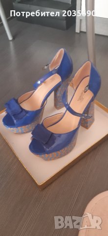 Сандали на платформа, снимка 3 - Дамски обувки на ток - 41532384