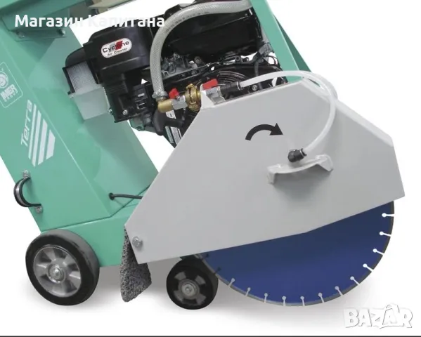 Фугорез Imer Italia с двигател Honda до 19см. дълб. на рязане., снимка 2 - Други машини и части - 48766395