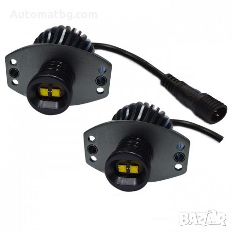 Ангелски очи Automat, Angel Eyes BMW E90, E91, 20W, 1600LM, снимка 1 - Аксесоари и консумативи - 35794935