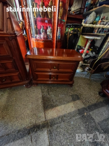 Елегантно писалище( скрин) с две нощни шкафчета , снимка 6 - Шкафове - 52015642