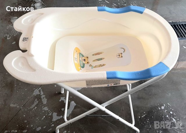 МОНИ Комплект вана с отвор и стойка STARFISH, снимка 2 - За банята - 40450381