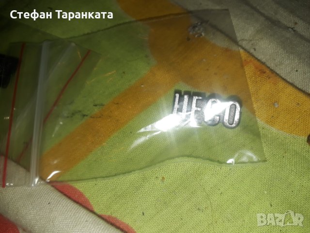 Heco-Табелка от тонколона, снимка 2 - Тонколони - 42706843