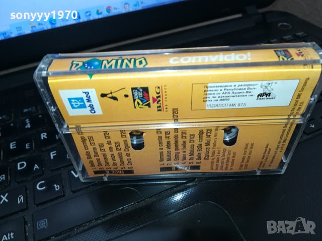 Domino‎–Comvido! лицензна касета-ORIGINAL TAPE 2002241141, снимка 8 - Аудио касети - 44383237