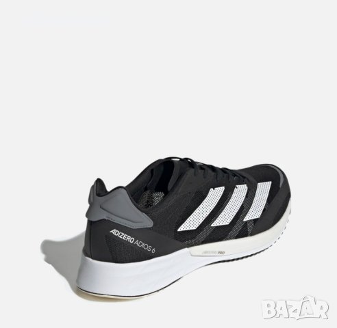 НАМАЛЕНИЕ !!! Мъжки маратонки Adidas Adizero Adios 6 Black/White H67509, снимка 4 - Маратонки - 41345106