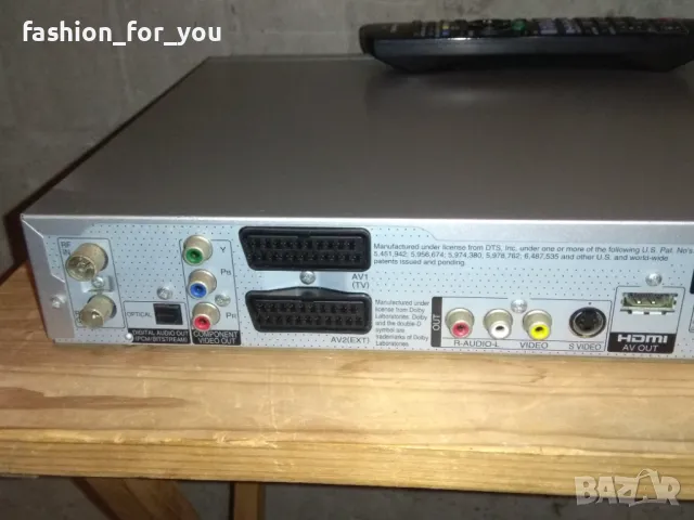 ДВД рекордер Panasonic DMR-EZ27, снимка 6 - Плейъри, домашно кино, прожектори - 47499084