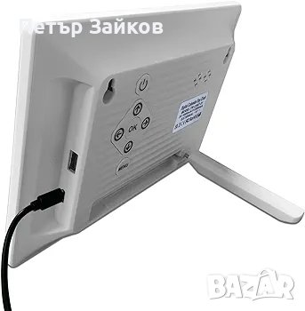 TROCOTN 7-инчов цифров часовник, календар, снимка 3 - Друга електроника - 42437033