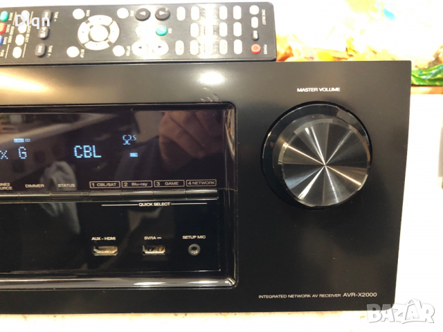 Denon AVR-X2000 resiver, снимка 5 - Ресийвъри, усилватели, смесителни пултове - 36200532