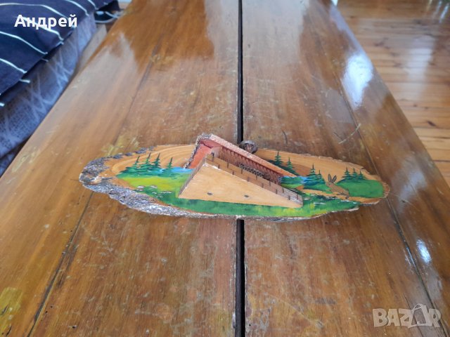 Стара дървена декорация,сувенир #16