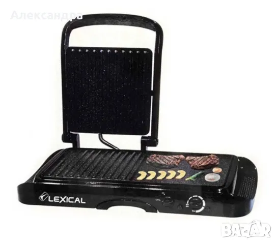 Грил преса и скара 3 в 1 Lexical LSM-2550-1; 2 години гаранция, снимка 5 - Скари - 49172090