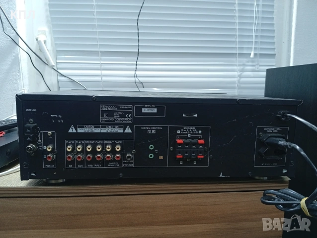 Ресивър Kenwood krf-a 4030, снимка 3 - Ресийвъри, усилватели, смесителни пултове - 53511248