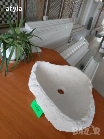 Мраморна мивка с неправилна форма, снимка 2 - Мивки - 53130492