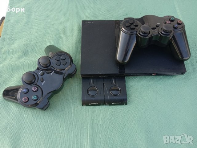 SONY PS 2 Slim , снимка 2 - PlayStation конзоли - 35849893