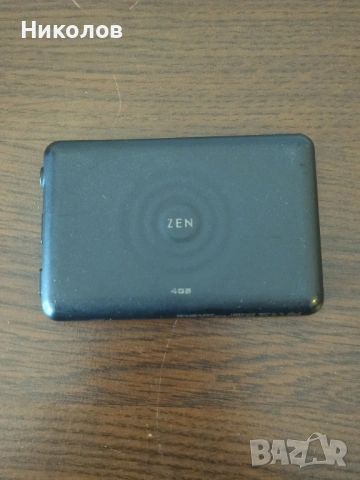 Продавам mp3 плеър Creative Zen 4GB, снимка 2 - MP3 и MP4 плеъри - 53762521