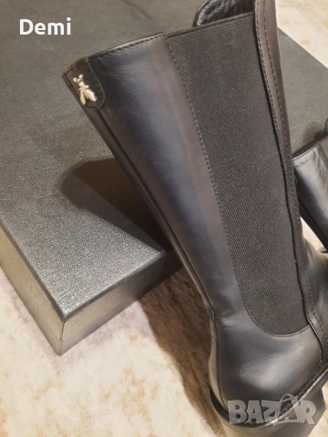 Черни боти ботуши Patrizia Pepe , снимка 3 - Дамски боти - 52025307