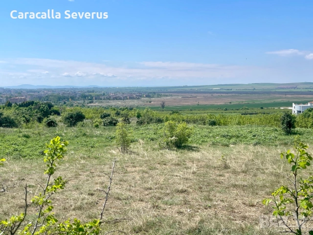 Ексклузивен панорамен парцел в гр. Несебър с морска и планинска гледка - 4703 кв.м., снимка 3 - Парцели - 53696860