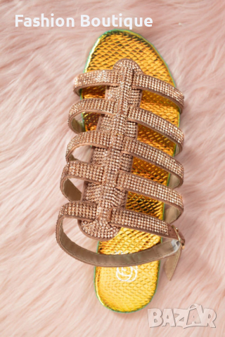 Дамски сандали с камъчета 36/41, снимка 1
