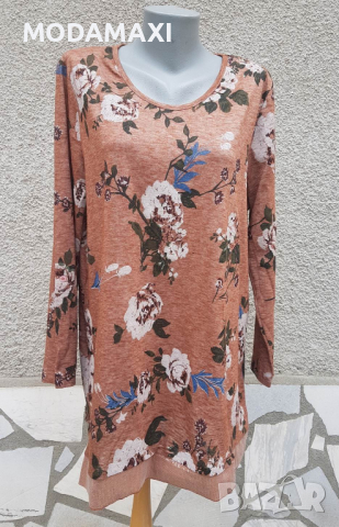 3XL Нова дълга блуза Mia Moda, снимка 1