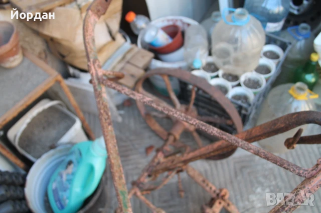 Стар плуг, снимка 14 - Антикварни и старинни предмети - 50918057