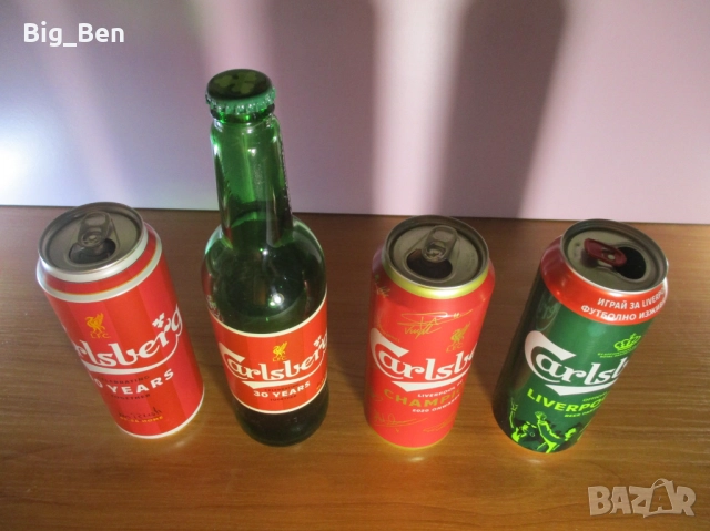 Liverpool-4 Бири Футболна Колекция-Ливърпул, снимка 2 - Колекции - 52418671