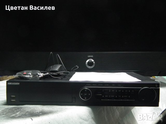 16 канален HD-TVI рекордер Hikvision DS-7316HUHI-F4/N TURBO HD DVR, за 8MP  камери