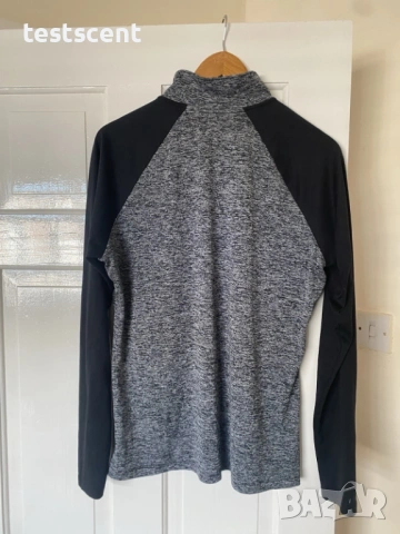 Under Armour Мъжка Блуза с Дълъг Ръкав – XL черно и сиво, снимка 3 - Спортни дрехи, екипи - 53568383