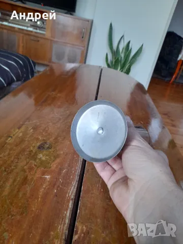 Стар неръждаем салфетник, снимка 5 - Други ценни предмети - 48767693