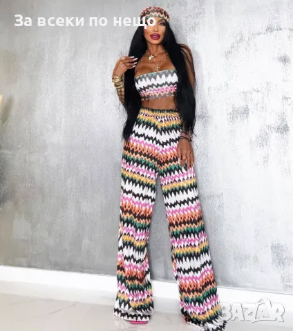 Дамски Комплект С 3 Части🔝Дамски Сет С Три Части🔝Дамски Екип - Налични Различни Цветове Код LFS469, снимка 2 - Комплекти - 50245734