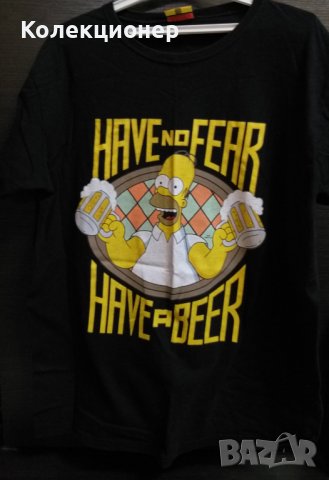 Оригинална тениска The Simpsons – Хоумър Симпсън, размер L